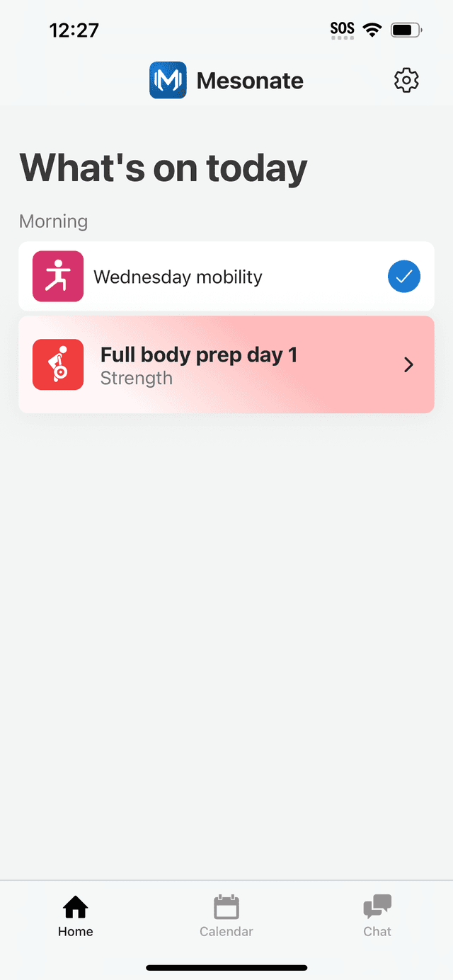 Mobile App Progress Tracking
